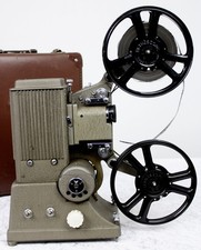 Vintage Specto 9.5mm Cine Film Projector Model B and Case,  Art Deco FREEPOST