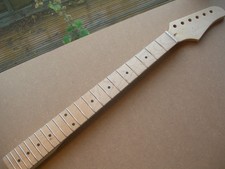 Excellent Full-Size Unplayed Strat Type Guitar Neck, Maple/Maple (#9)