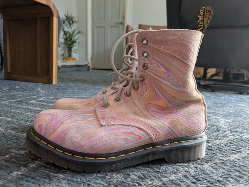 Pastel suede martens - dr,