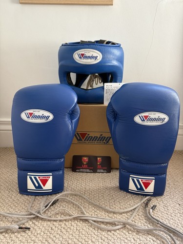 Winning boxing gloves and - winning,