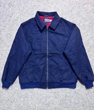 Pendleton Plaid Bomber Jacket