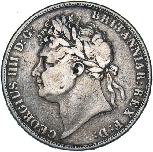 1821 crown george iv - george,