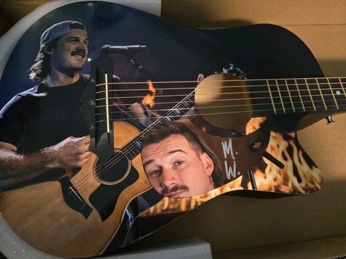 Morgan wallen signed acoustic - morgan,