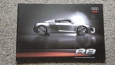 AUDI R8 SALES BROCHURE AUG 2007