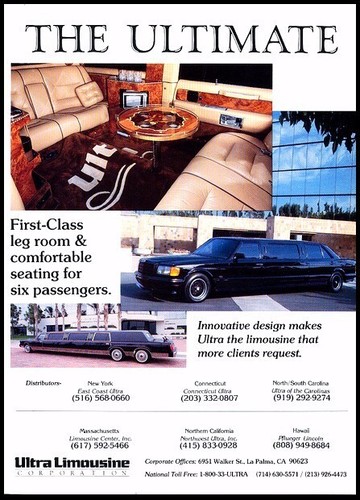 1987 ultra limousine - ultra, mercedes