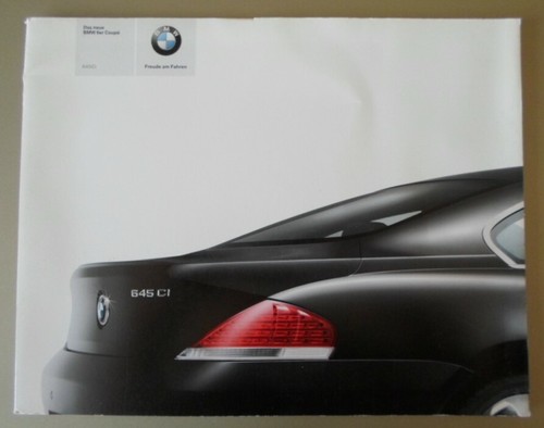 Bmw 645ci orig 2003 german - bmw, mkt