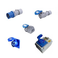 Deligo 240V 32A 2P+E Blue