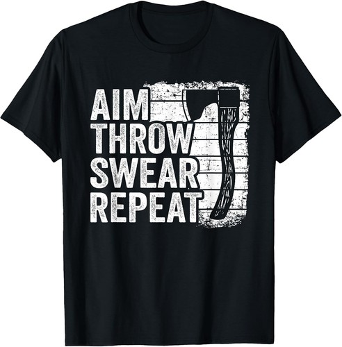 Aim throw swear - throw, hatchet