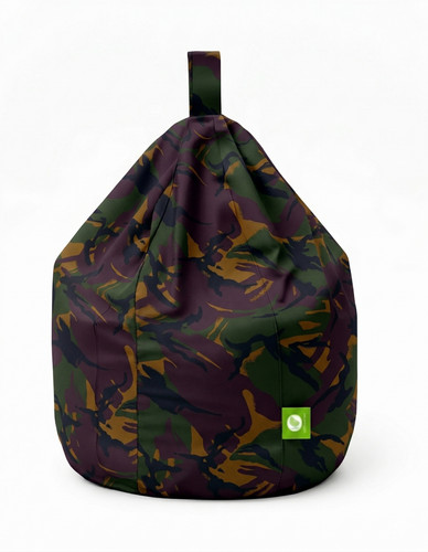 Kids army camo bean bag - army,