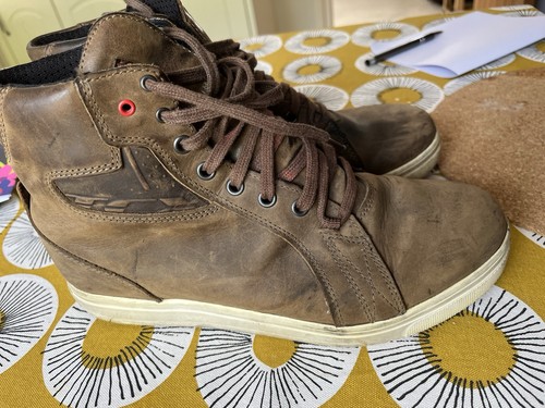 Tcx brown motorcycle boots - brown,