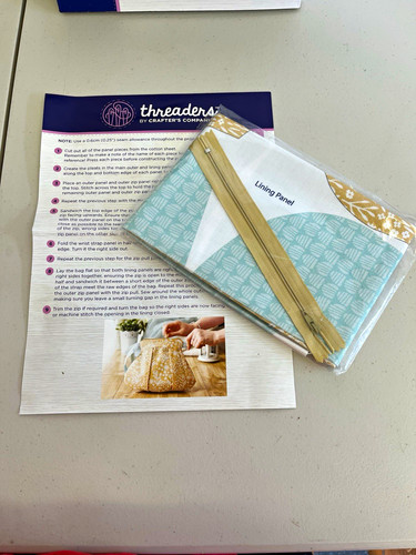 Threaders bag sewing pattern - threaders,