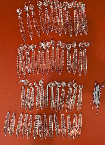 Rare lot antique clear - rare,
