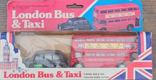 Vintage london bus taxi - bus,