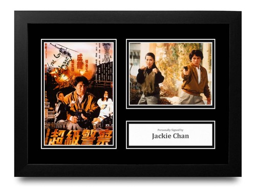 Jackie chan hand - hand, signed