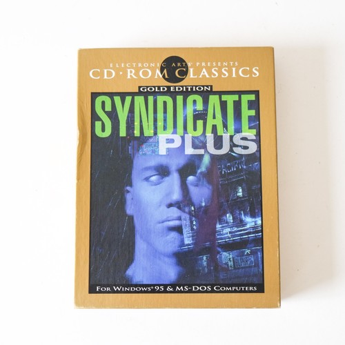 Syndicate plus rom game - pc, cd-rom
