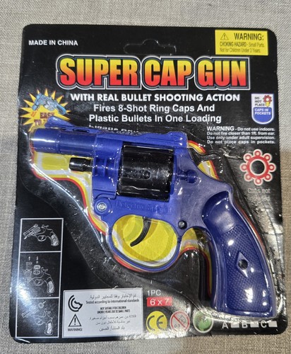 Super cap toy revolver gun - super,