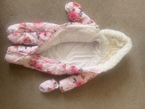 Warm pram suit snowsuit - suit, 12