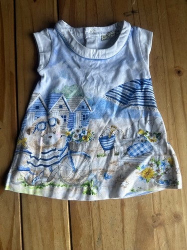 Mayoral girls blue 100 cotton - girls,