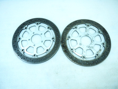 Pair front brake discs - pair, right