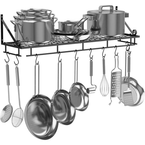 Black metal kitchen - 62, cm