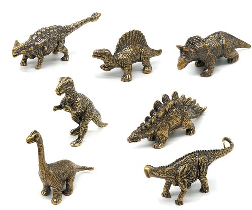 1pcs brass dinosaur ornaments - brass,