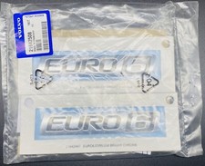Genuine VOLVO Truck EURO6 Badge, 21642447 Euro6 Emblem Bright Chrome 1KIT FH FL