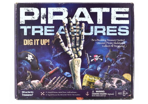 Kandytoys pirate treasure - treasure, dig