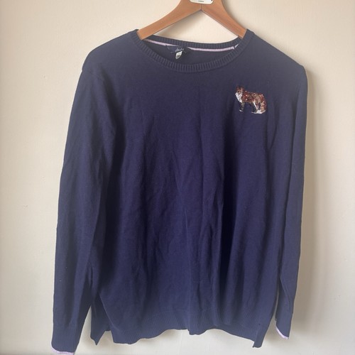 Joules tina navy blue knit - joules,