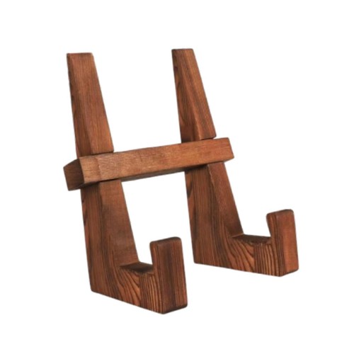 Wooden plate holder picture - wooden,