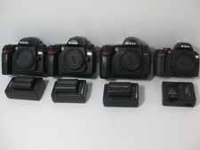 Nikon 4 x Digital Cameras & Batteries & Chargers D72 x 2 D70S D60 Body Only