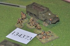 20mm WW2 / british - half track & 8 infantry - (134373)