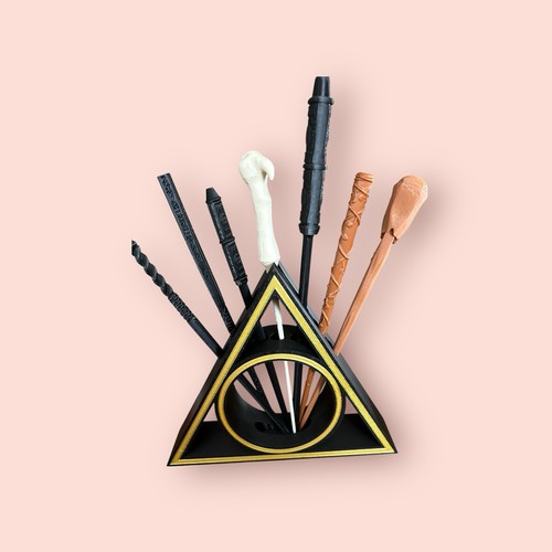 Deathly hallows wand - deathly, stand
