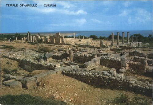 Vintage temple apollo - vintage, of