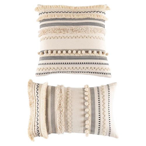 Moroccan boho throw - throw, pillow