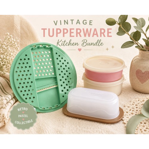 Vintage tupperware bundle - vintage,