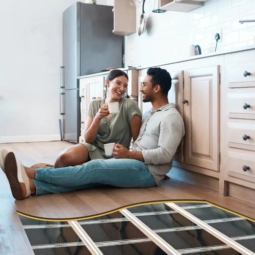 Underfloor infrared heating - infrared,