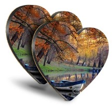 Heart mdf coasters - heart,