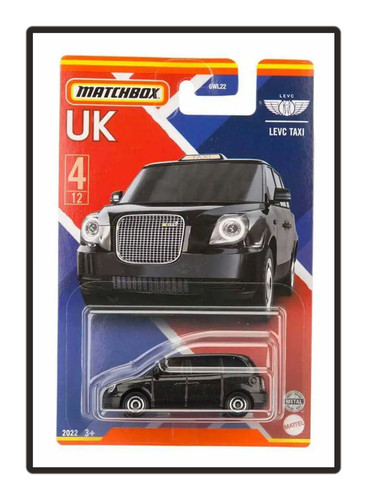Matchbox levc taxi - matchbox,