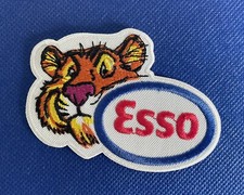 ESSO Tiger Style Embroidered Iron / Sew On Badge / Patch