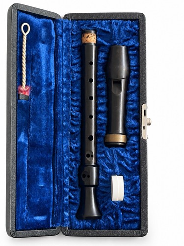 Ebony recorder soprano - ebony,