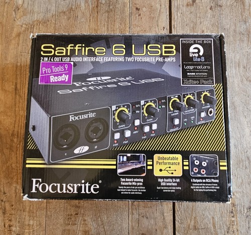 Focusrite saffire usb very - focusrite,
