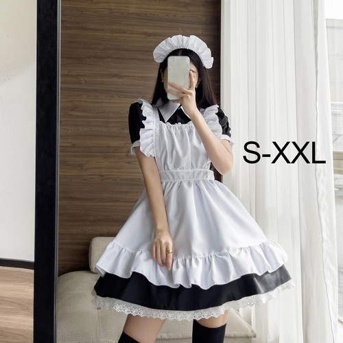 Short sleeve maid costume - sleeve,