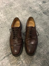 Church’s 9.5G ‘Grafton’ Leather Brogues  - Burgundy/Ox blood  Rubber Sole