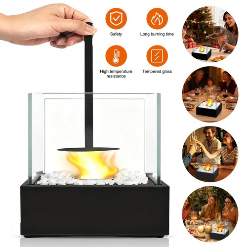 Fireplace glass burning led - glass,