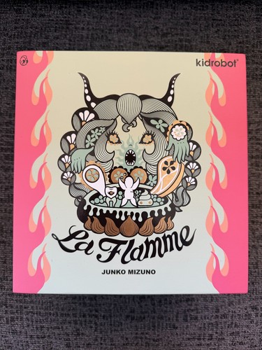 Kidrobot flamme vinyl - kidrobot, 8"
