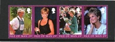 ISLE OF MAN  1998  SG813 - SG816  Diana, Princess of Wales Commemoration. MNH