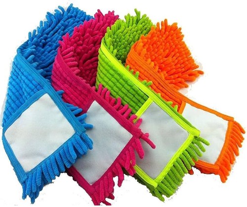 Microfibres flat mop head - mop,