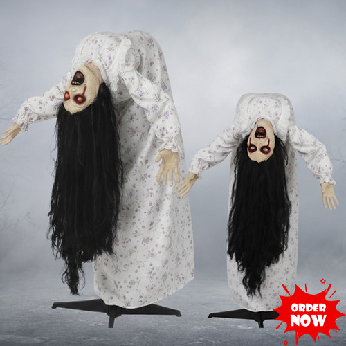 Halloween animated back bent - halloween,