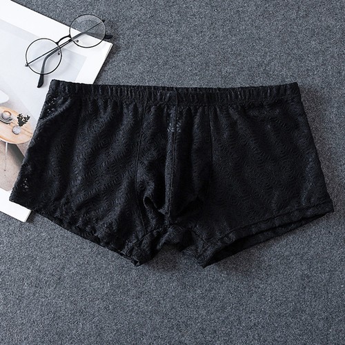 Transparent mesh underwear men - underwear,