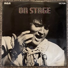 Elvis Presley On Stage LP